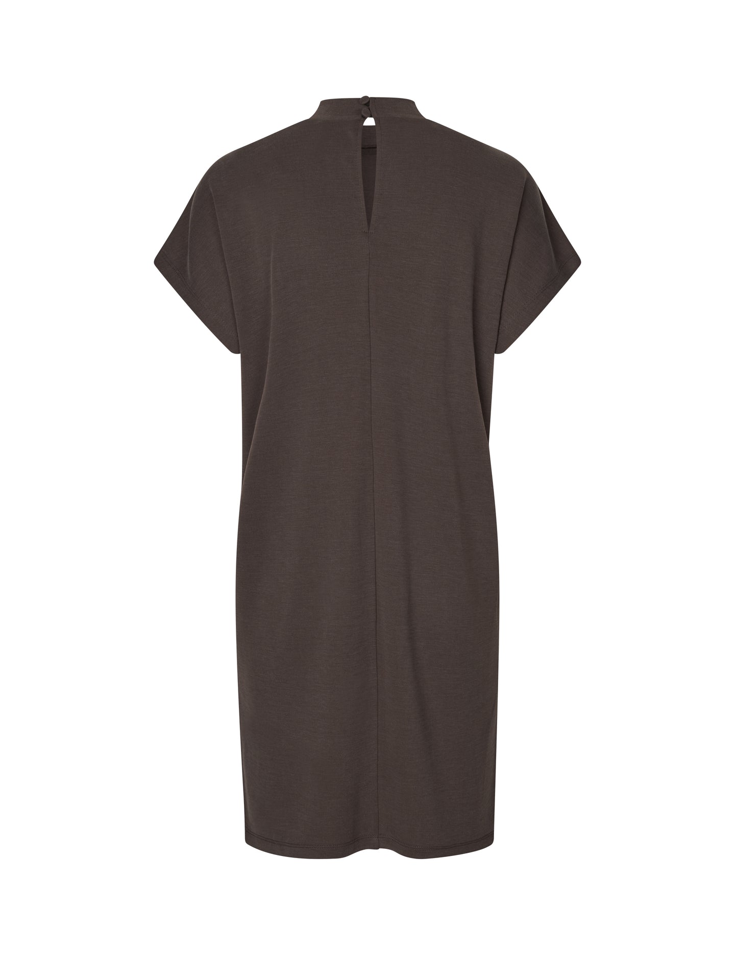 MbyM Linea Long Dress Donkerbruin Dames
