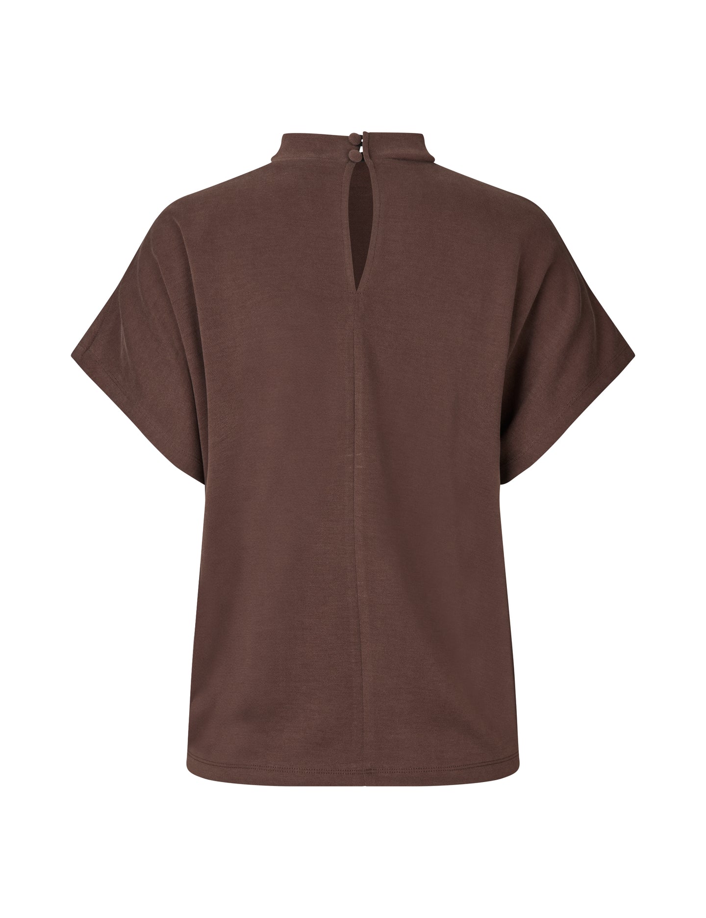 MbyM Linea Short Top Donkerbruin Dames