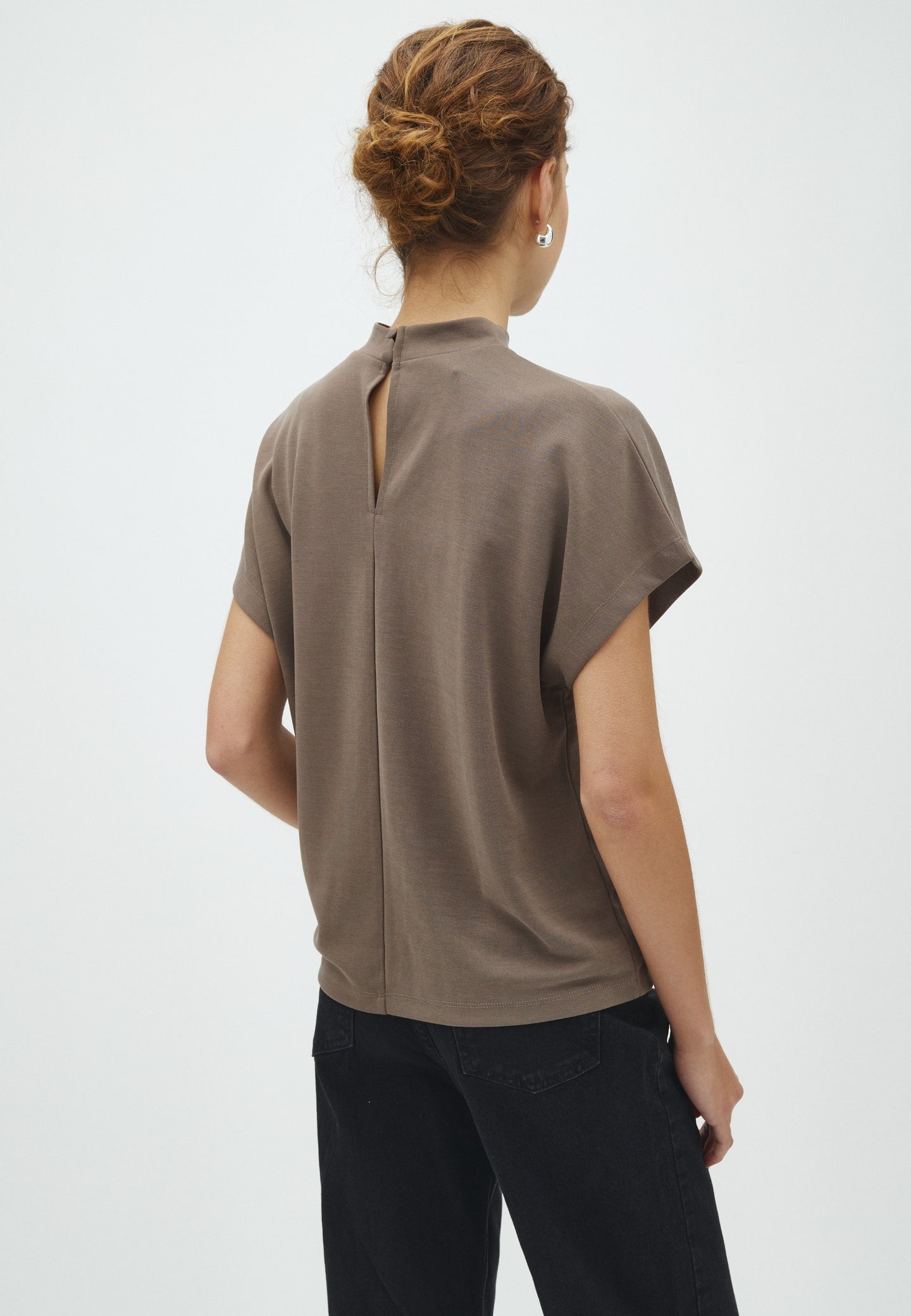MbyM Linea Short Top Lichtbruin Dames