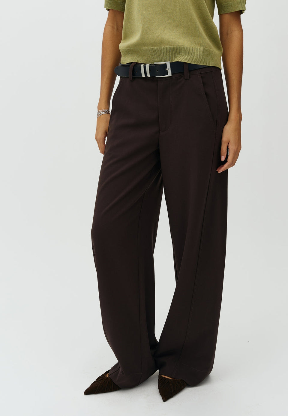 MbyM Lucidanna Pants Donkerb