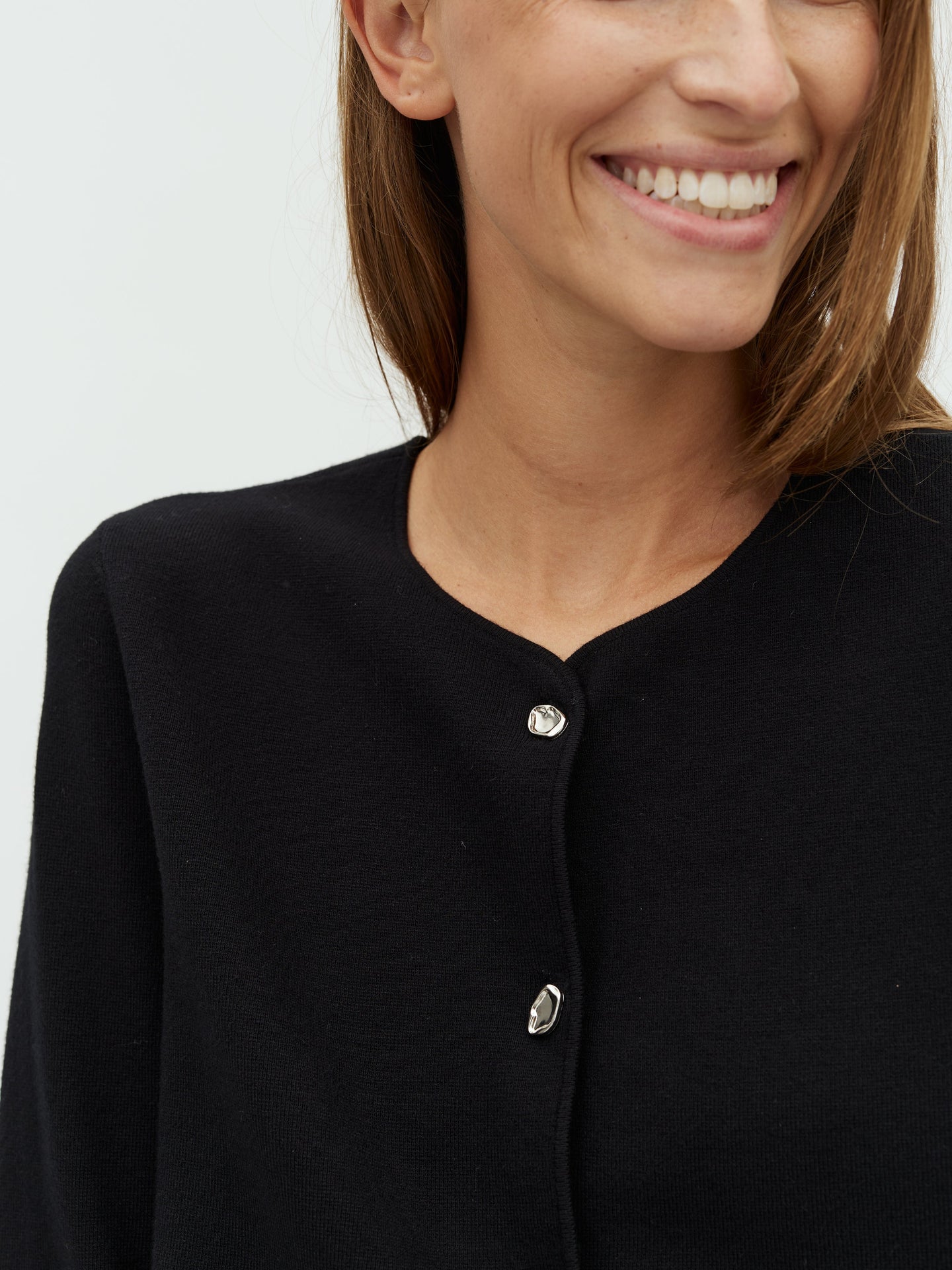 MbyM Salina Knit Cardigan Zwart Dames