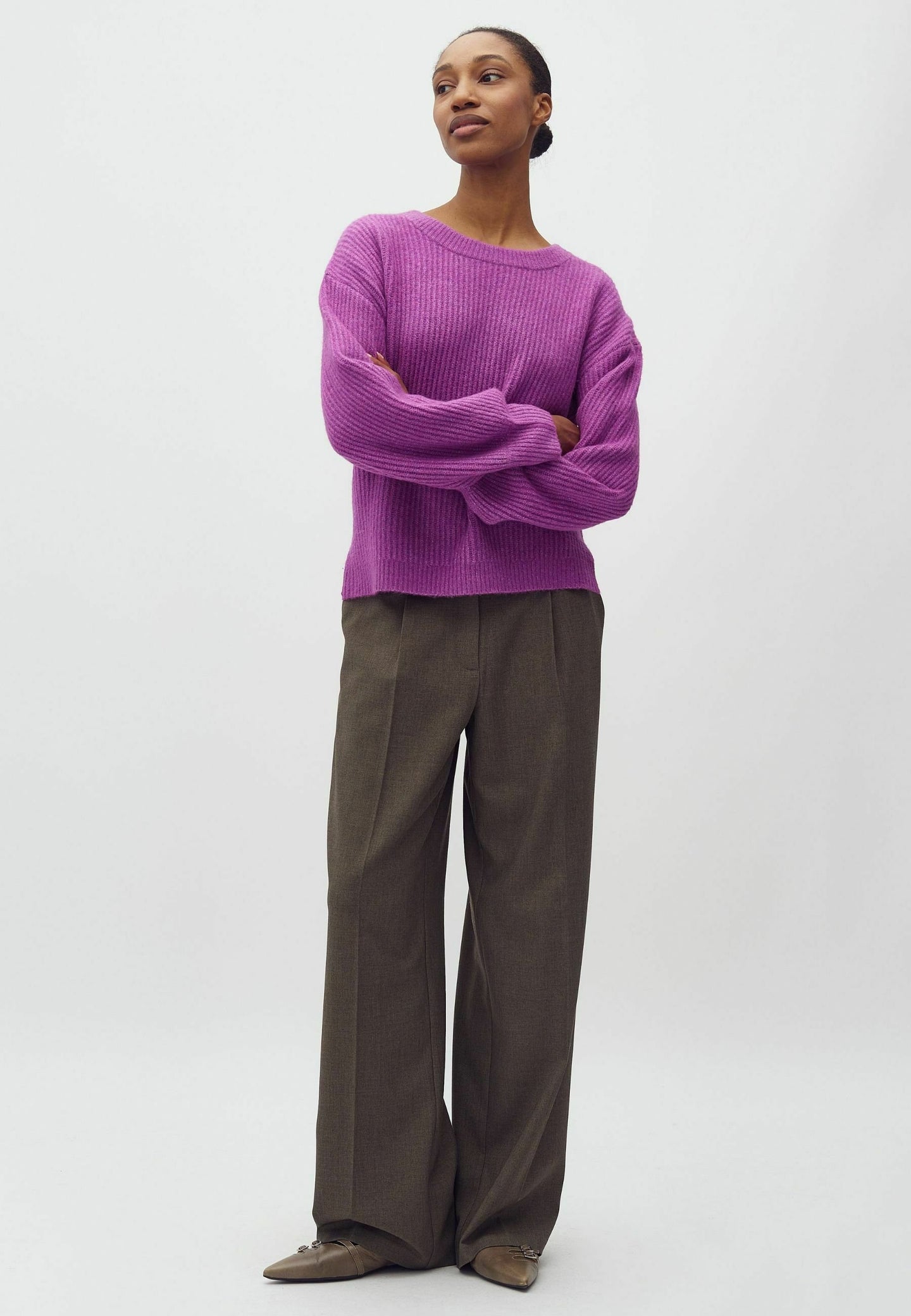 MbyM Servin Knit Paars Dames