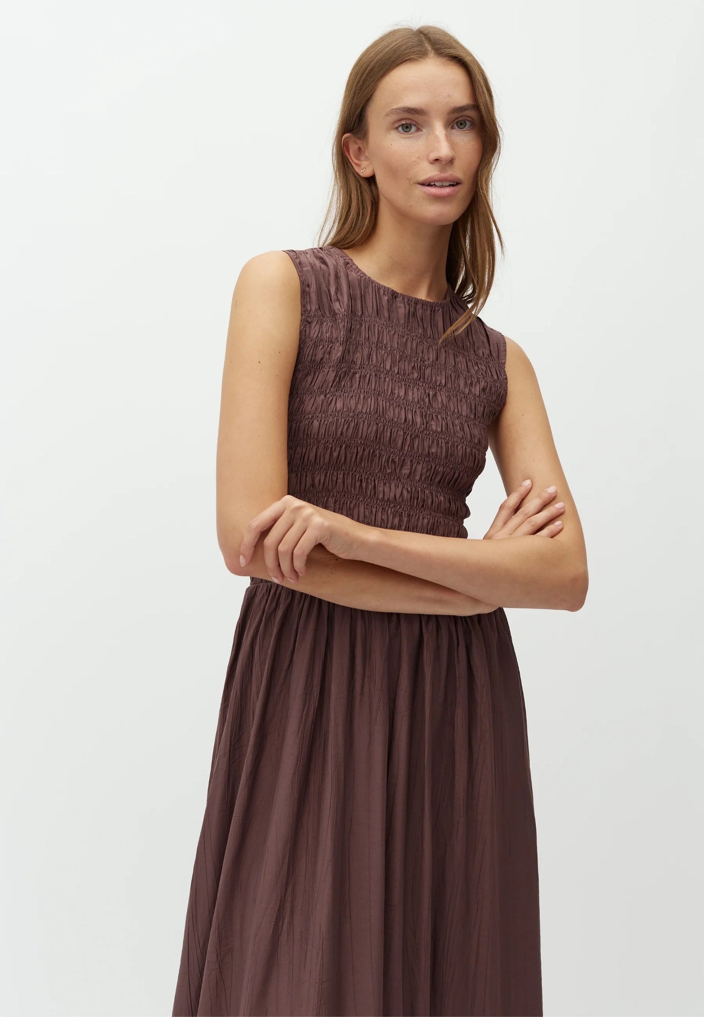 MbyM Sorellia Dress Bruin Dames