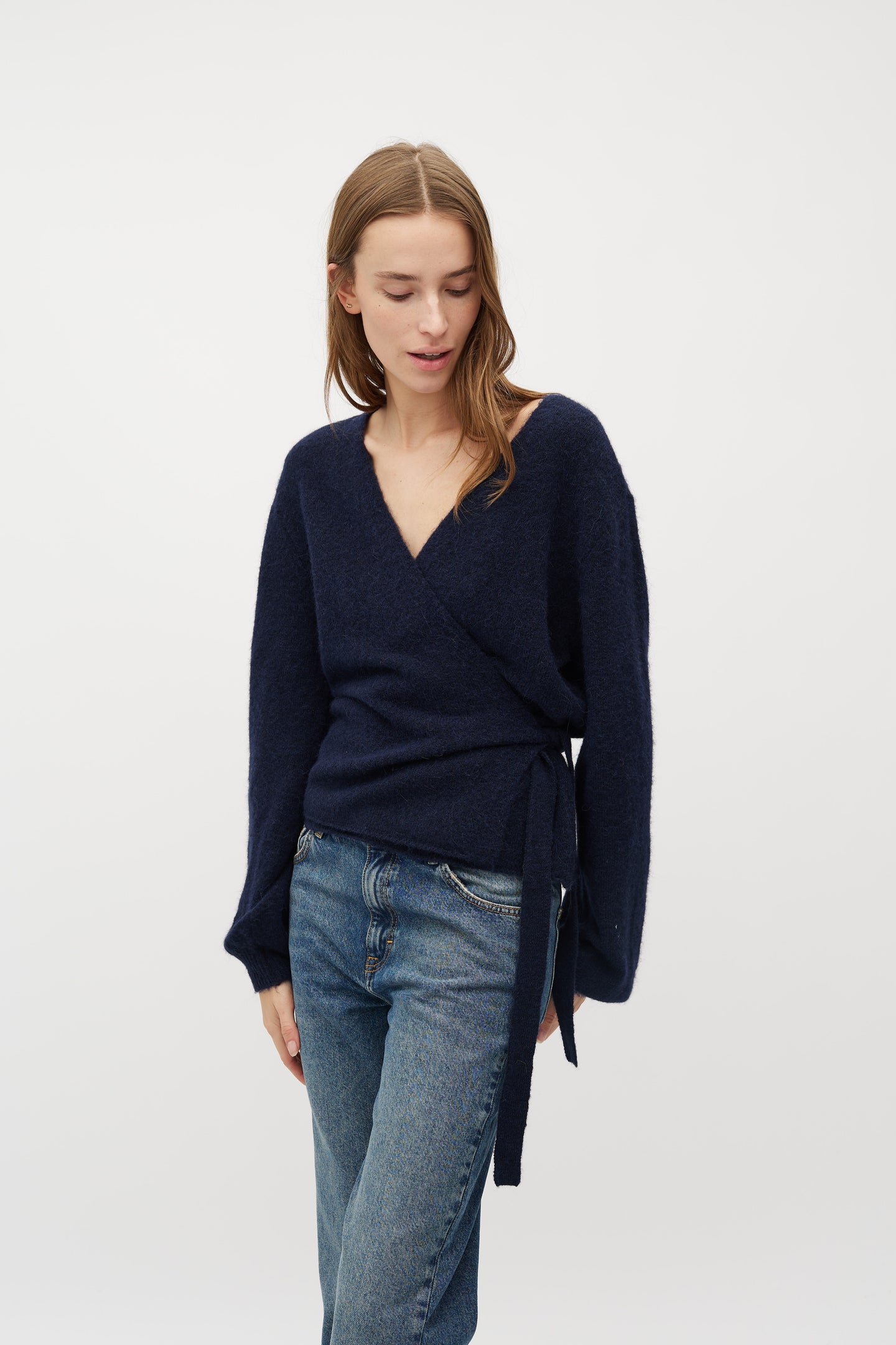 MbyM Udele Knit Donkerblauw Dames