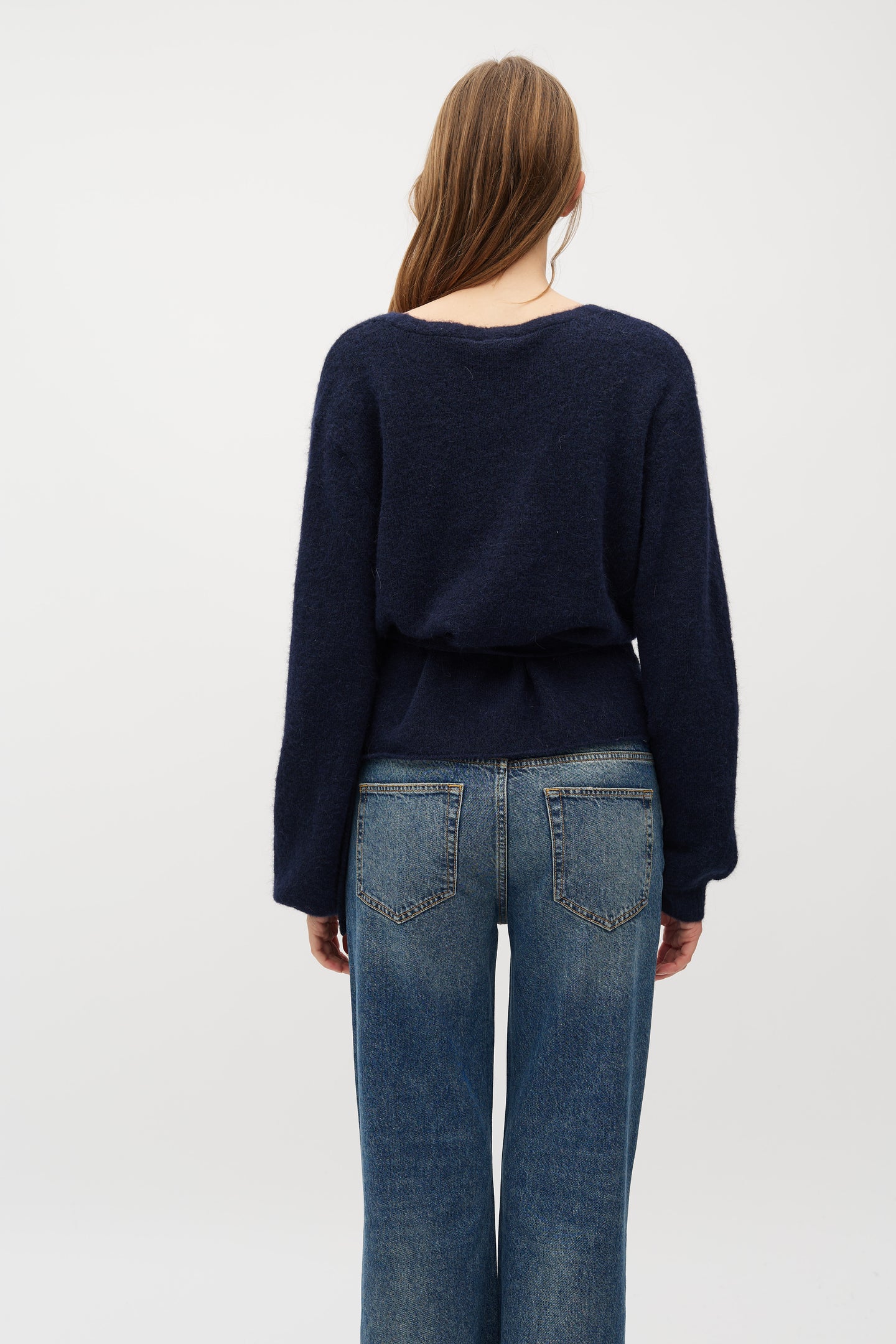 MbyM Udele Knit Donkerblauw Dames