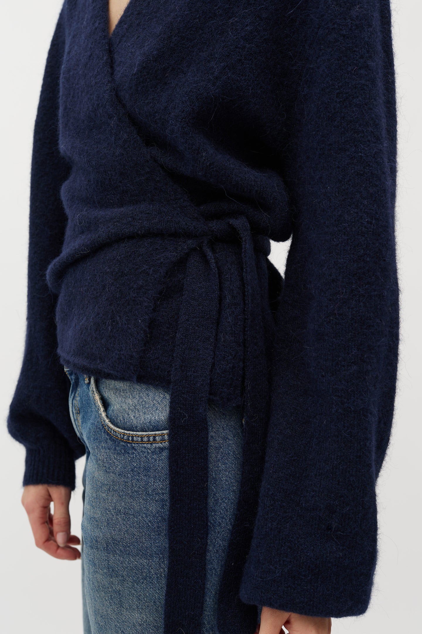 MbyM Udele Knit Donkerblauw Dames