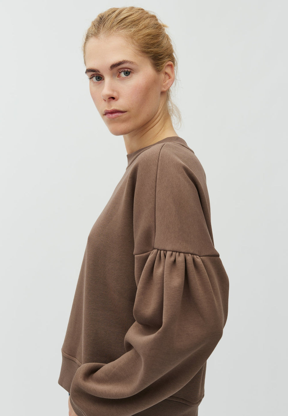 MbyM Vallotton Sweat Lichtbruin 