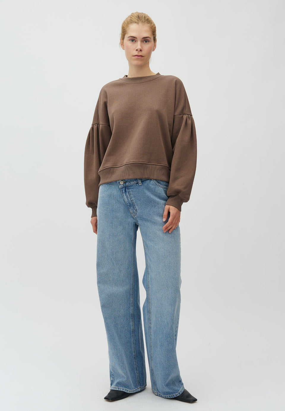 MbyM Vallotton Sweat Lichtbruin 