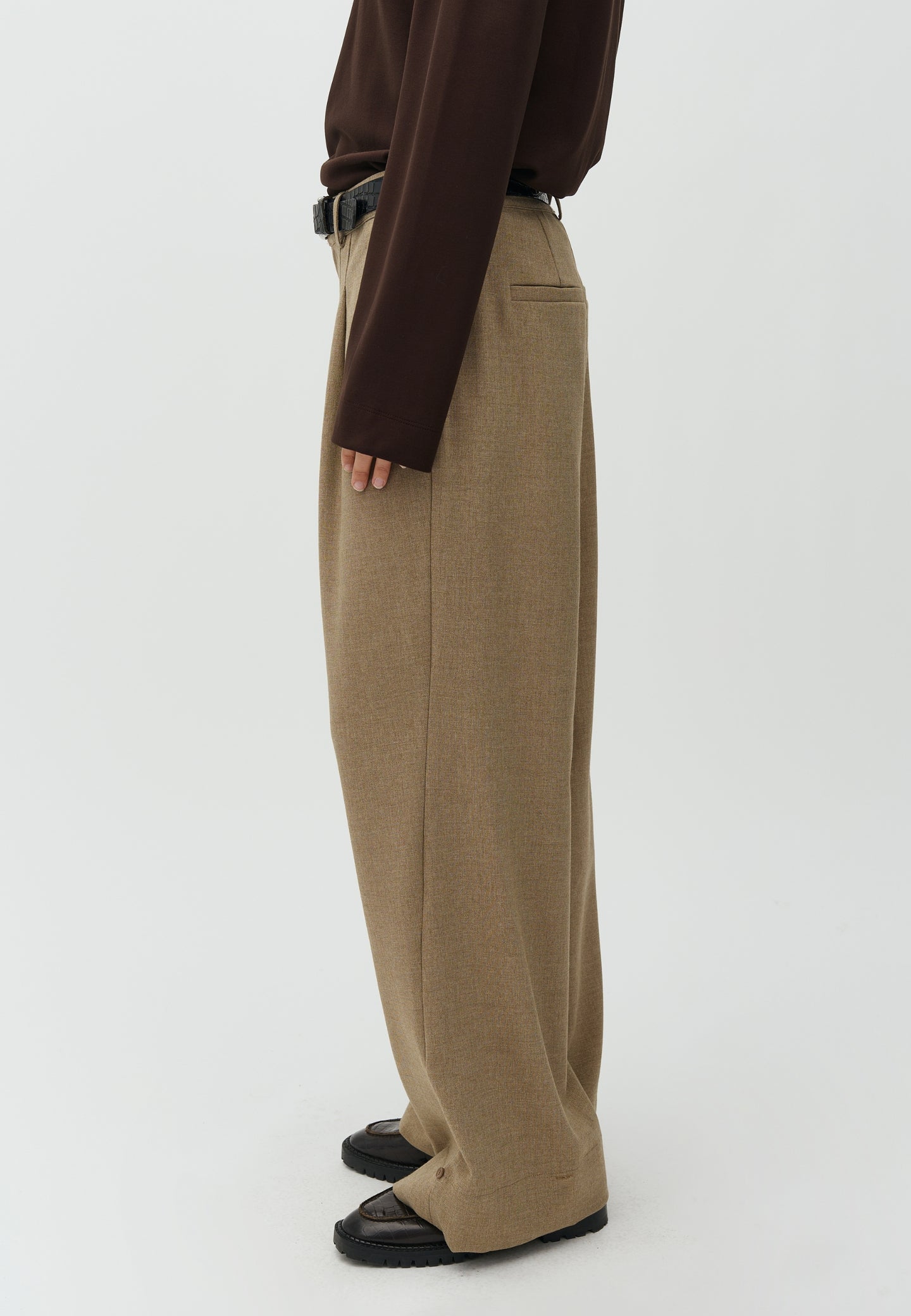 MbyM Viole Pants Lichtbruin Dames