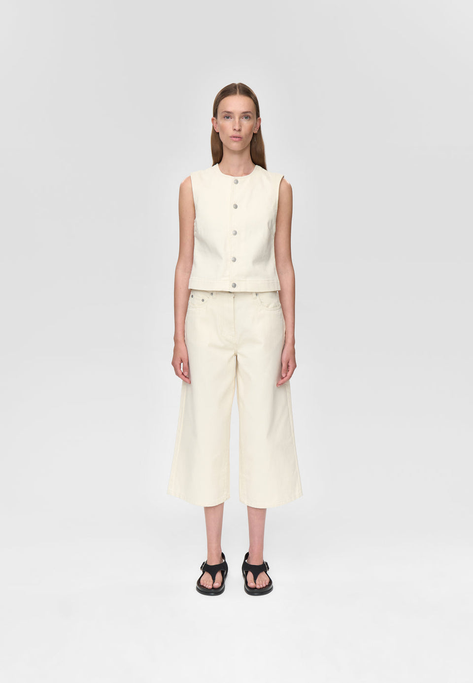 Minimum Alessia Vest Wit Dames