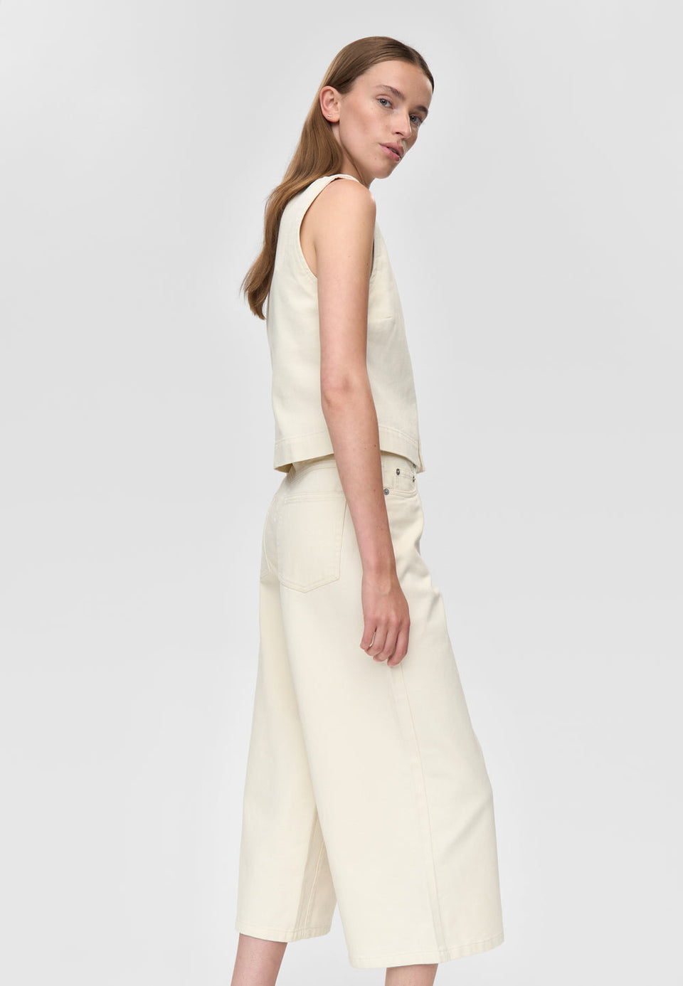 Minimum Alessia Vest Wit Dames