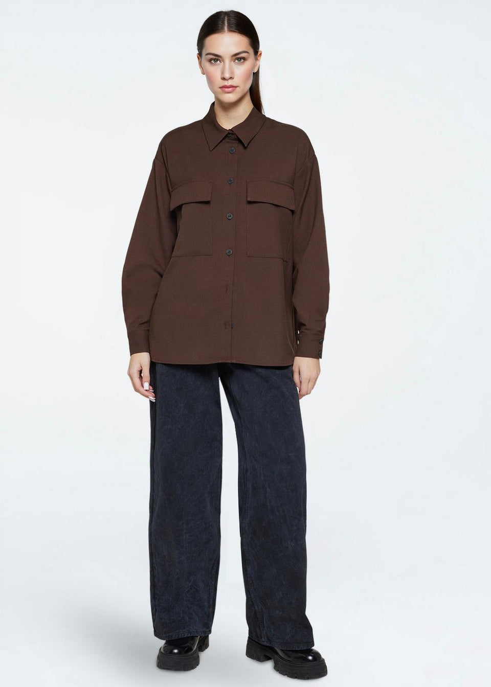 Minimum Astrids Shirts Bruin Dames