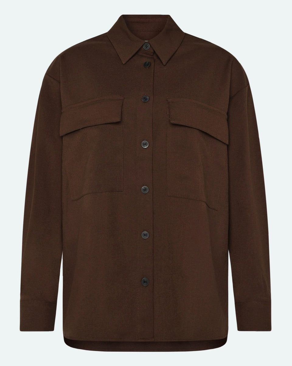 Minimum Astrids Shirts Bruin Dames