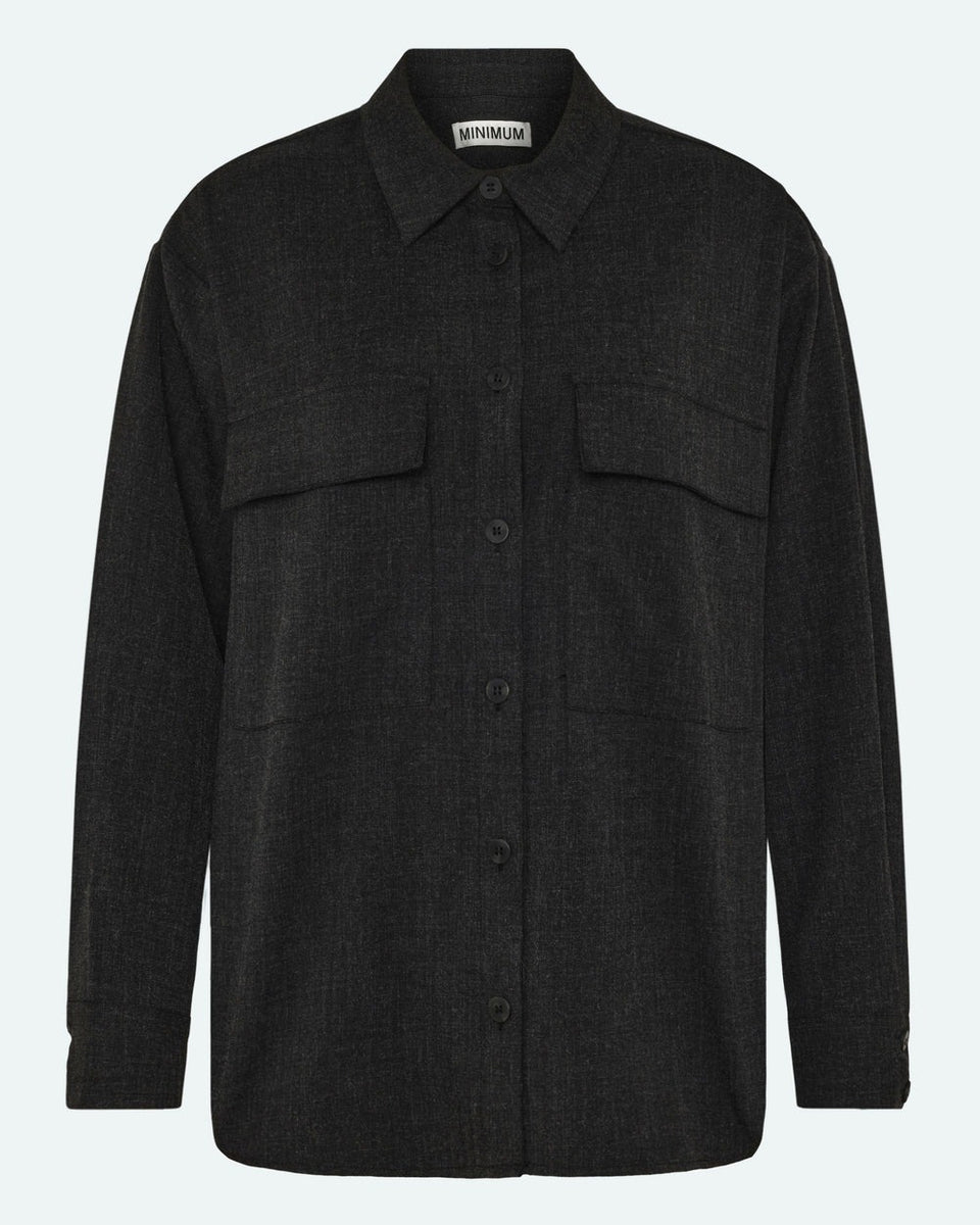 Minimum Astrids Shirts Donkergrijs Dames