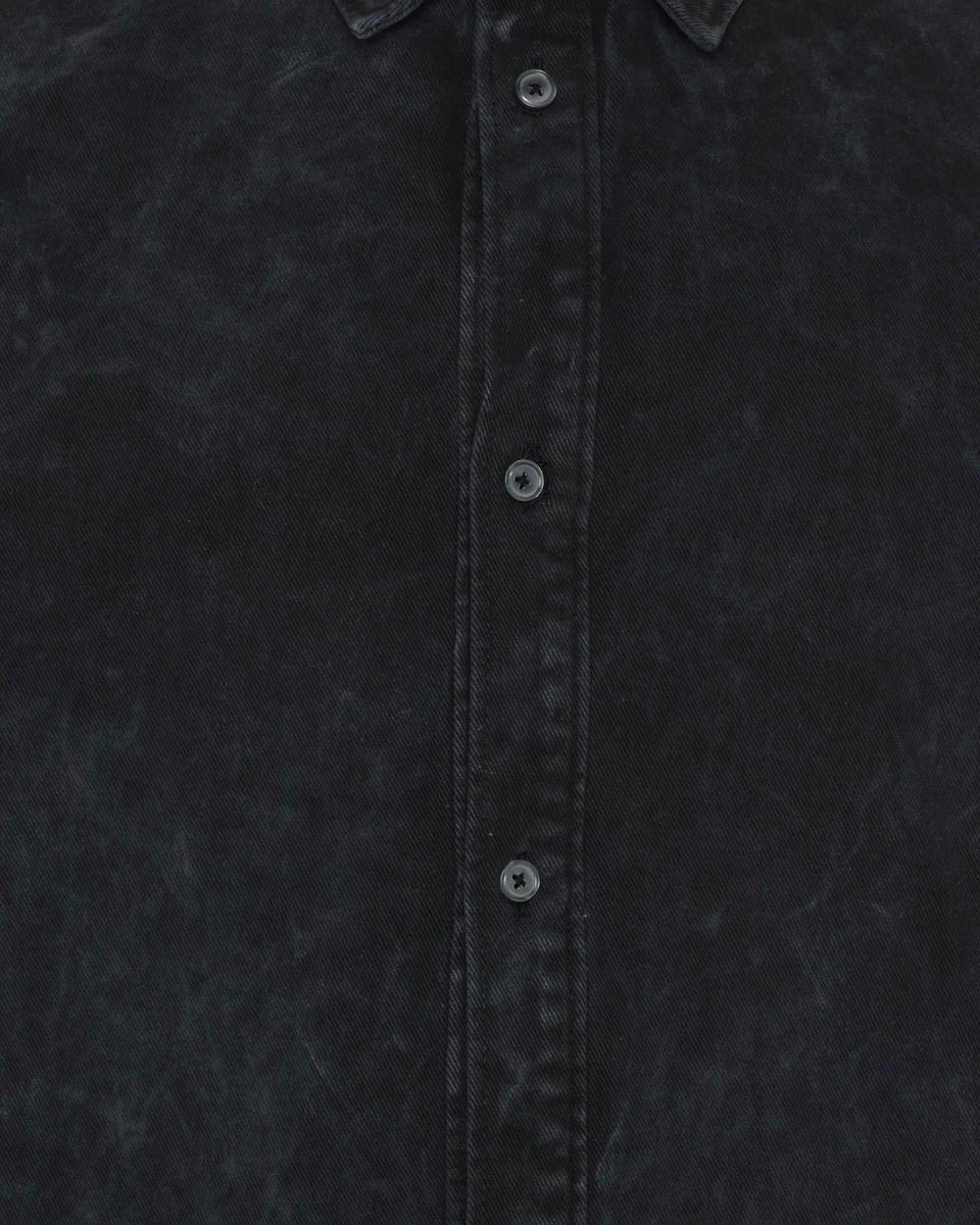 Minimum Douglas Denim Shirt Zwart Heren