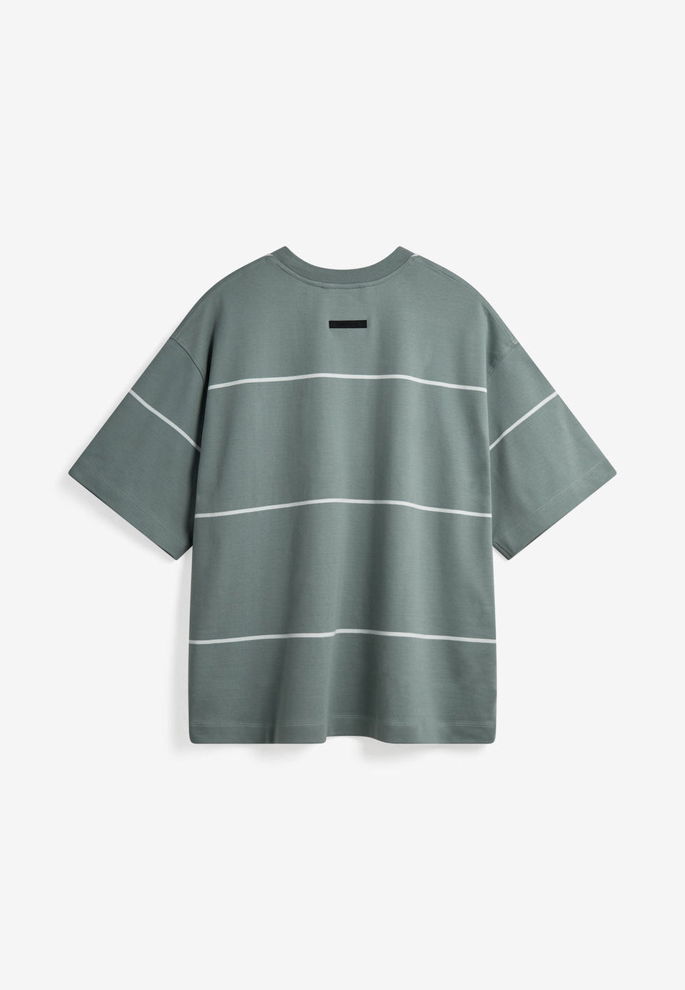 Minimum Elias Ovz Ss Striped Tee Lichtgroen Heren