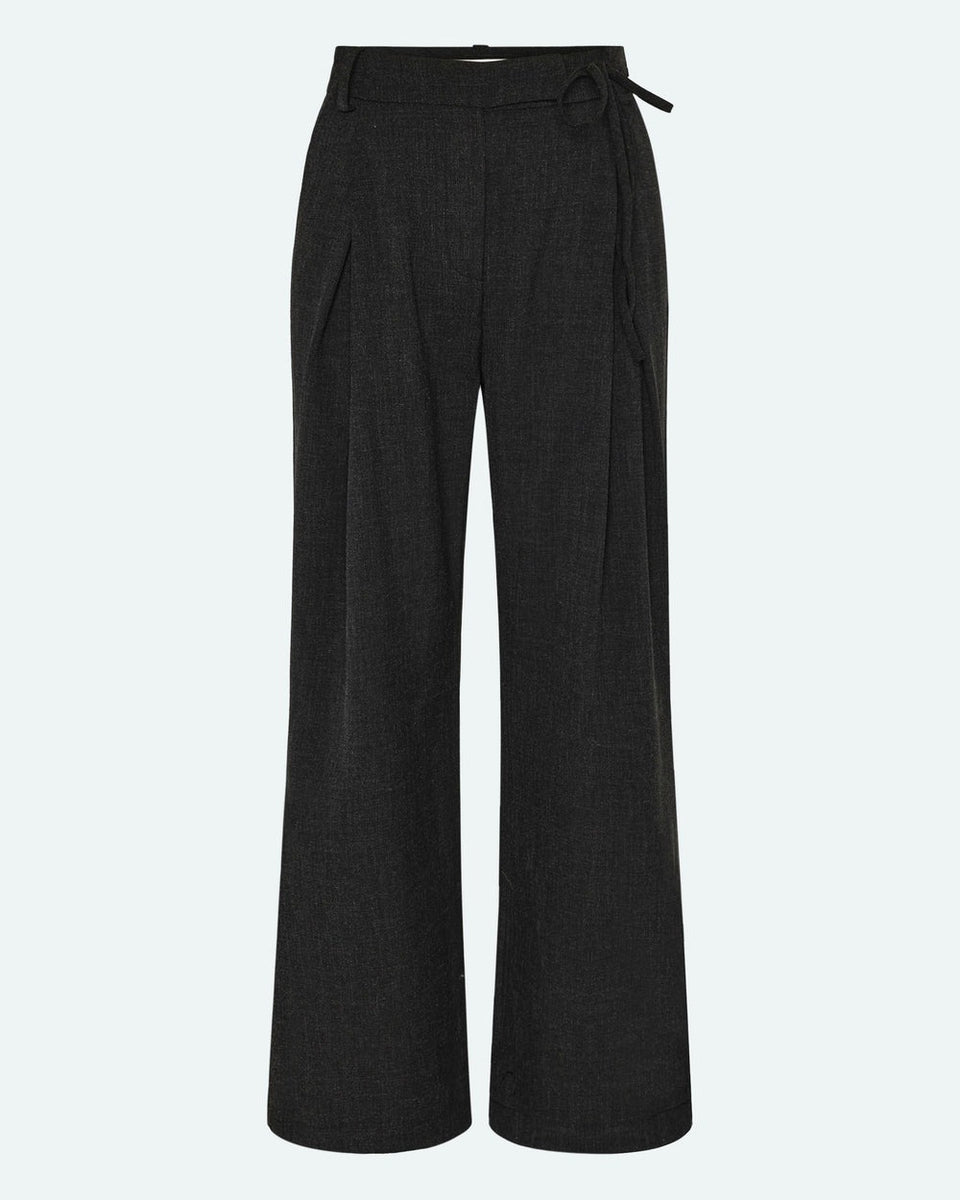 Minimum Gunli Pants Donkergrijs Dames