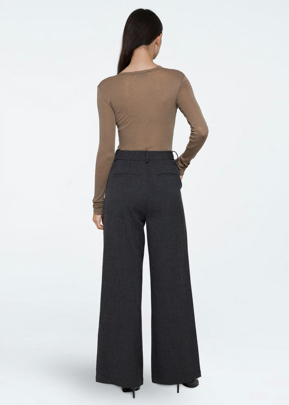 Minimum Gunli Pants Donkergrijs Dames