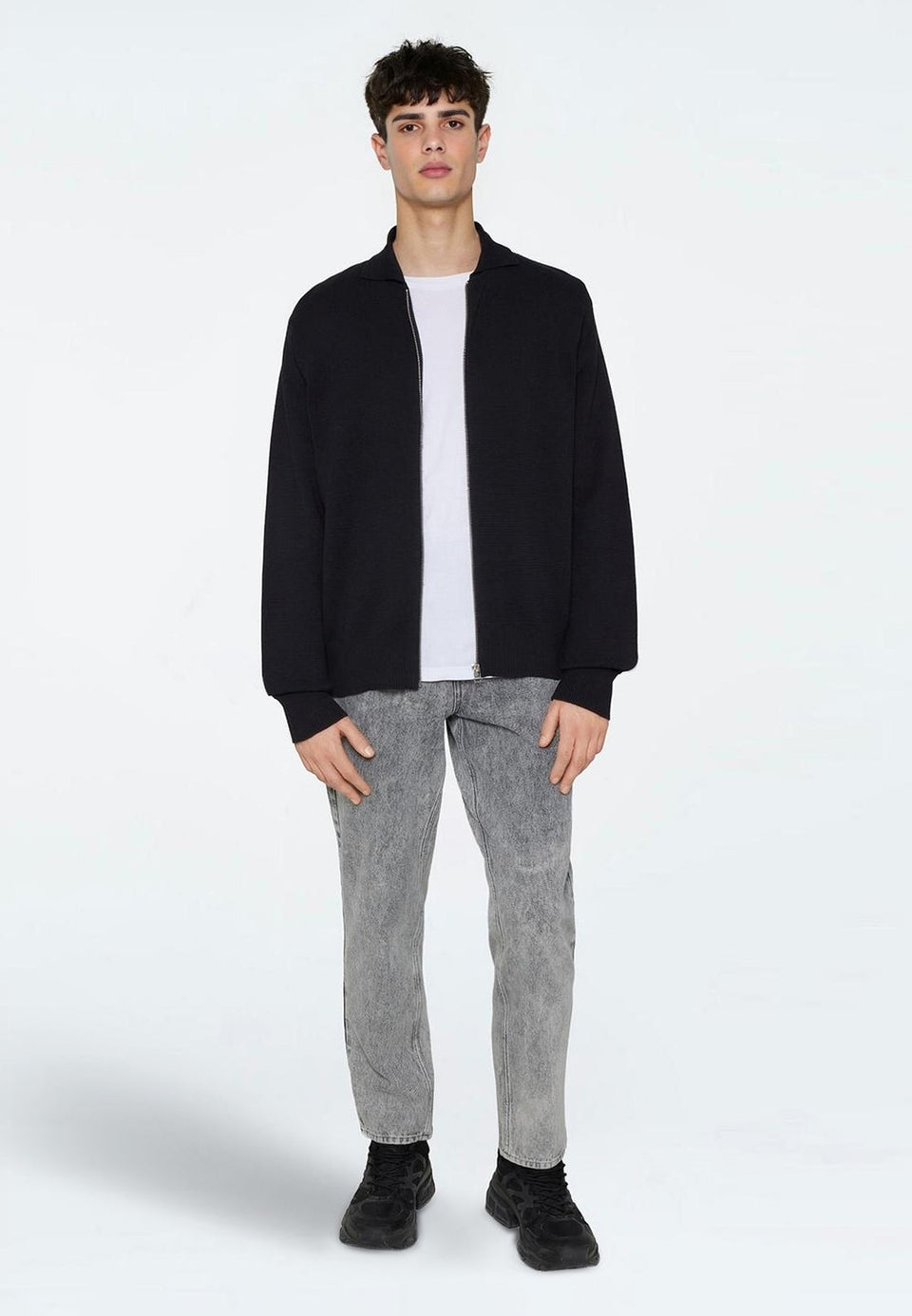 Keano 3057 full zip polo