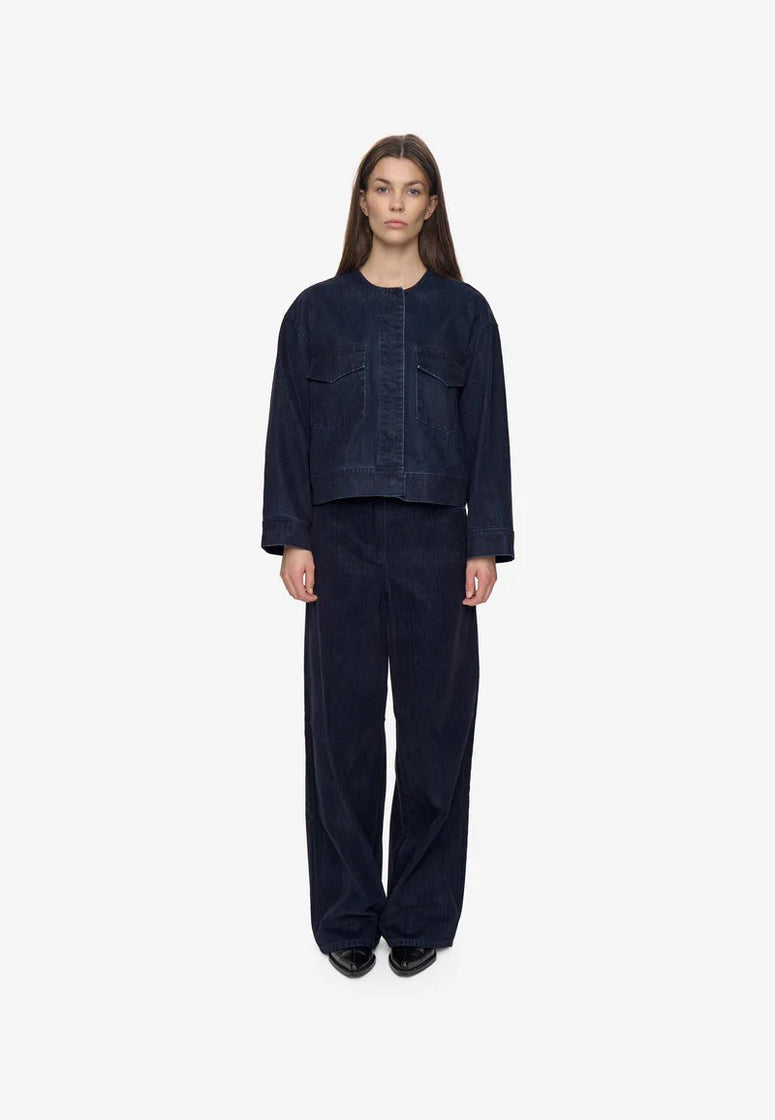 Minimum Kylie Jacket Donkerblauw Dames