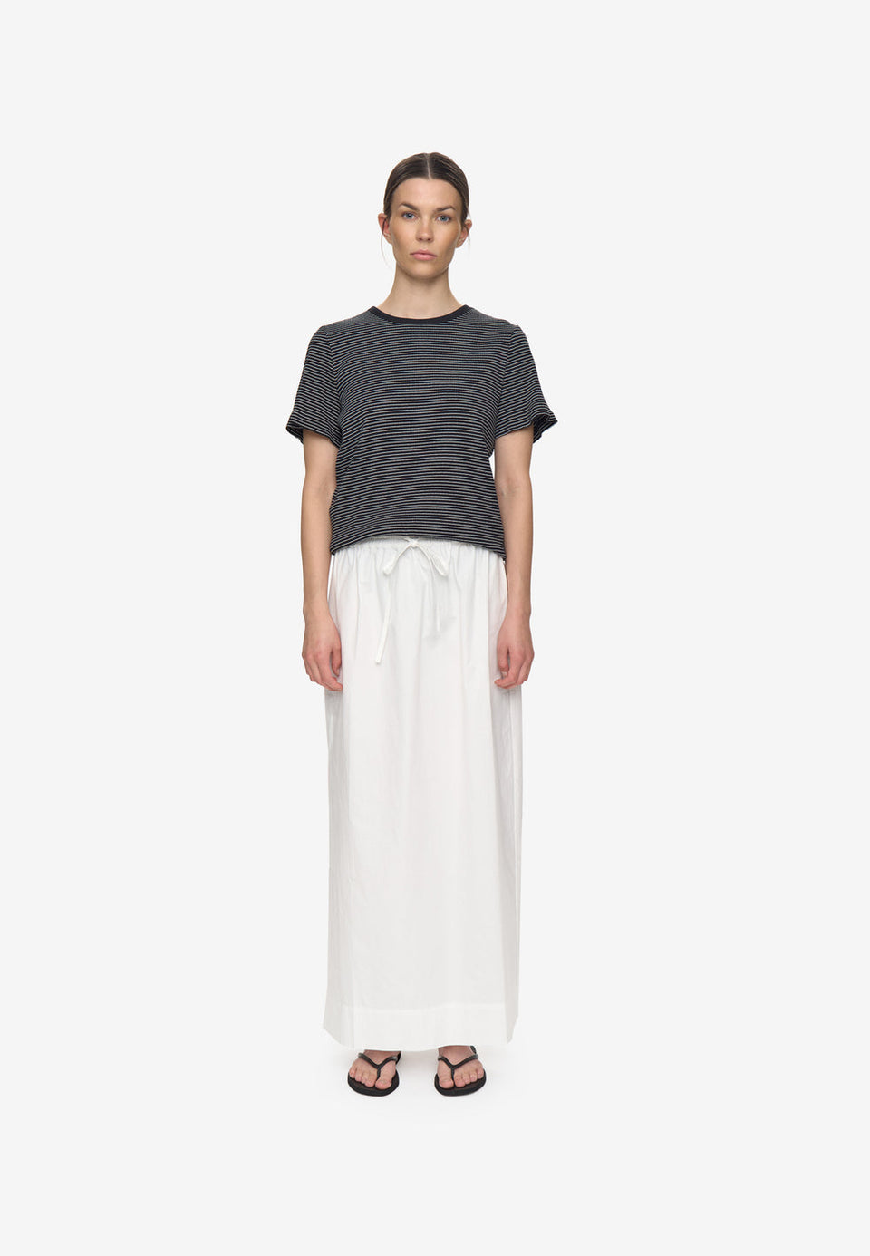 Minimum Lilou T-shirt  Zwart Dames