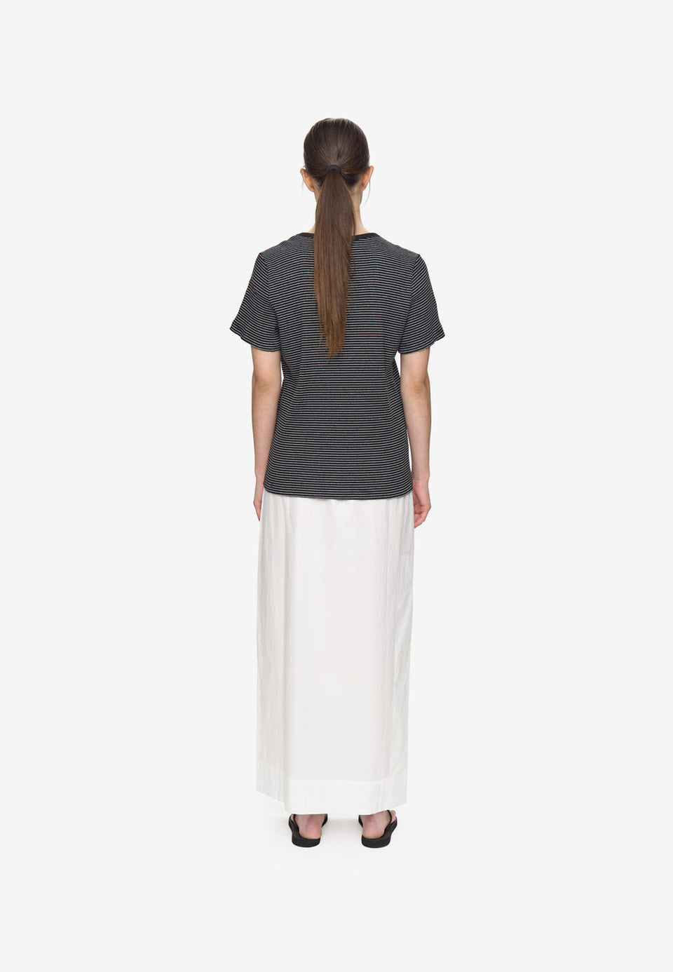 Minimum Lilou T-shirt  Zwart Dames