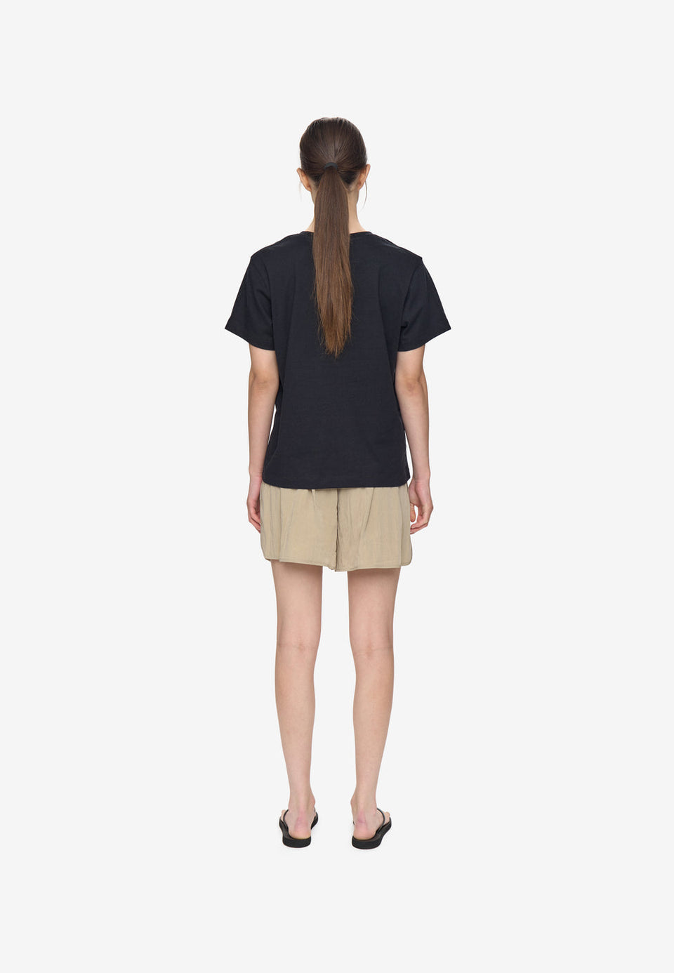 Minimum Lilou T-shirt Zwart Dames