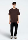Minimum Lono 3412 T-shirt Donkerbruin Heren