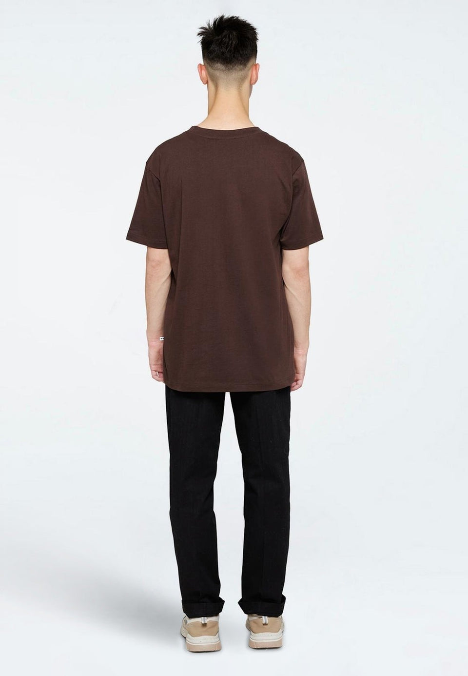 Minimum Lono 3412 T-shirt Donkerbruin Heren