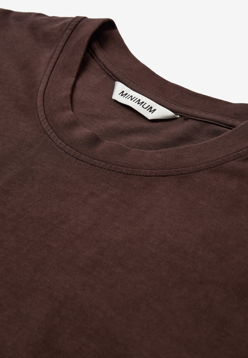 Minimum Lono 3412 T-shirt Donkerbruin Heren