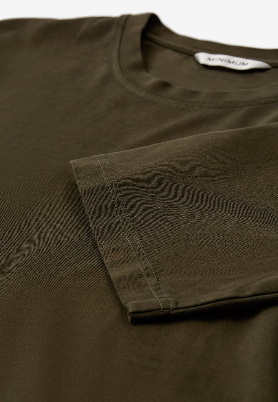 Minimum Lono 3412 T-shirt Donkergroen Heren