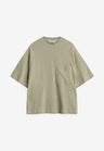 Minimum Lono Rlx Ss Pocket Tee Lichtgroen Heren