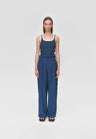 Minimum Lunay Pants Donkerblauw Dames