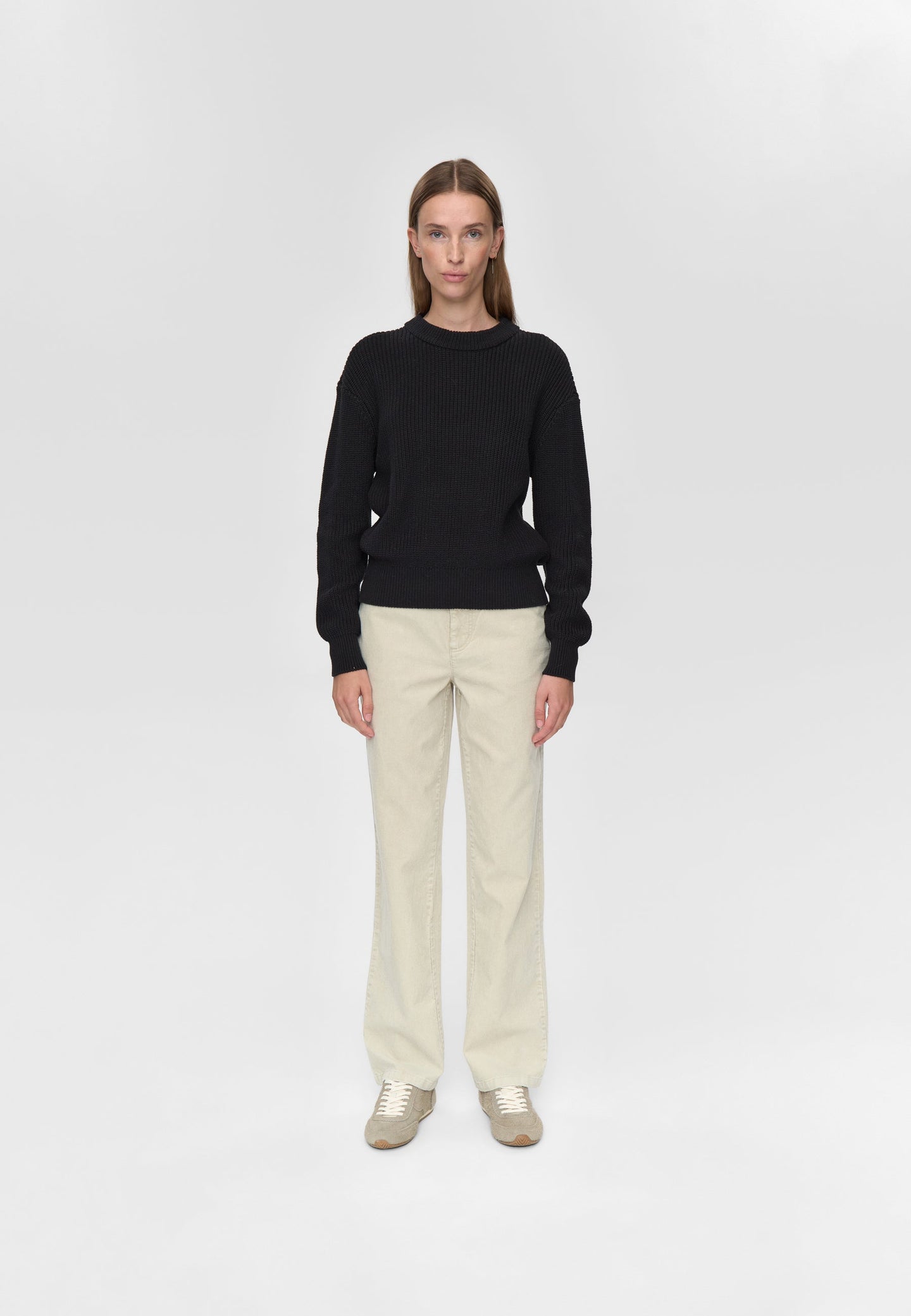 Minimum Mikala Sweater Zwart Dames