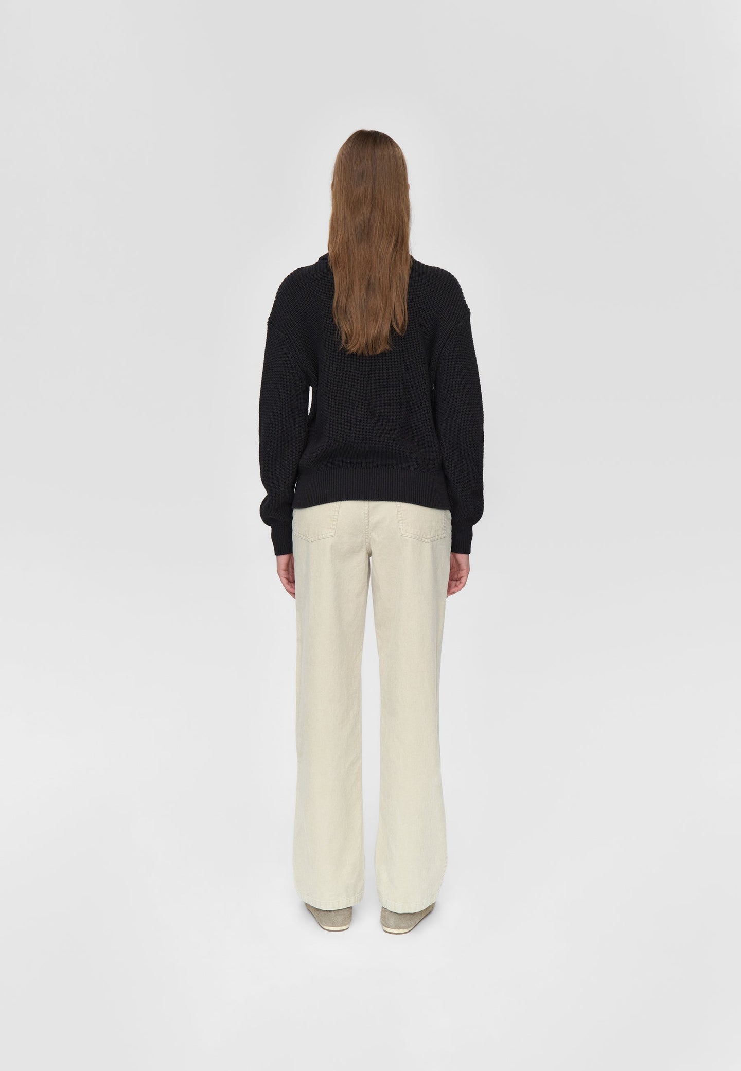 Minimum Mikala Sweater Zwart Dames