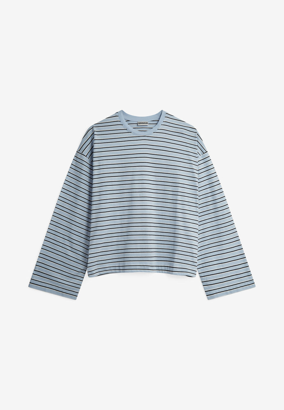 Minimum Mirabelle Ls T-shirt Lichtblauw Dames