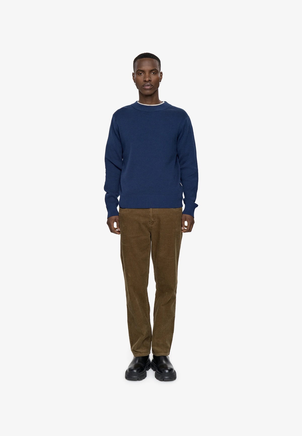 Minimum Rob Reg Jumper Blauw Heren