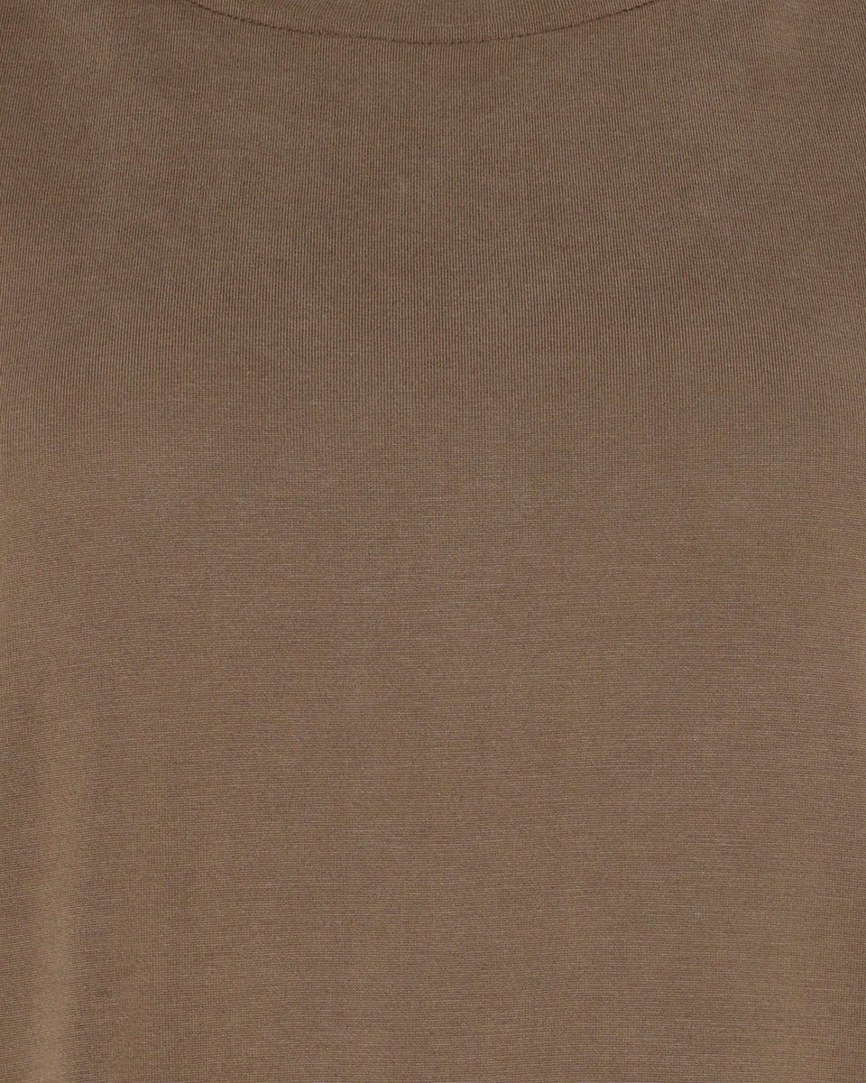 Minimum Rynah 2.0 T-shirt Lichtbruin Dames