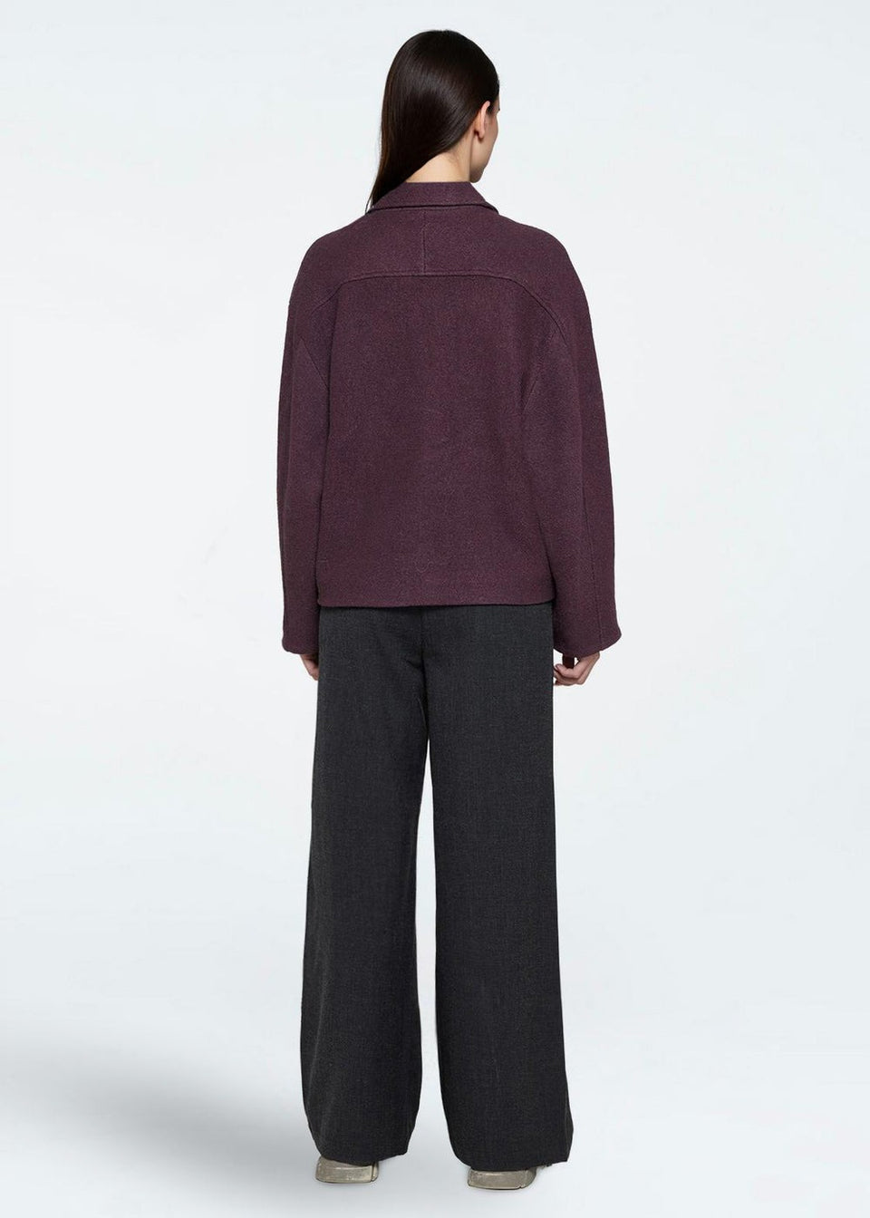 Minimum Tyra Jacket Donkerrood Dames