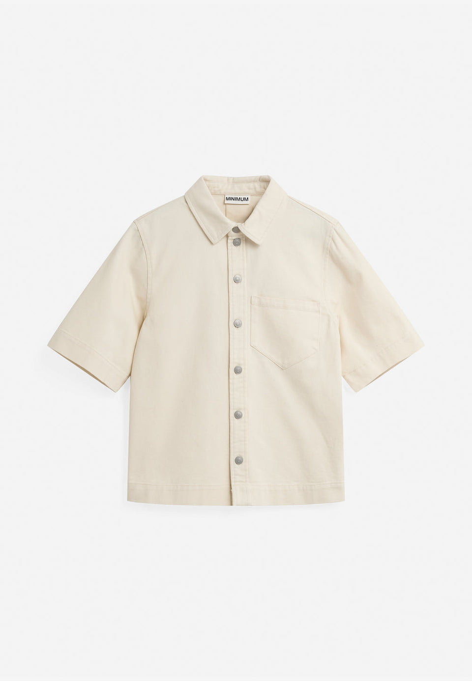 Minimum Vida Ss Shirt Wit Dames