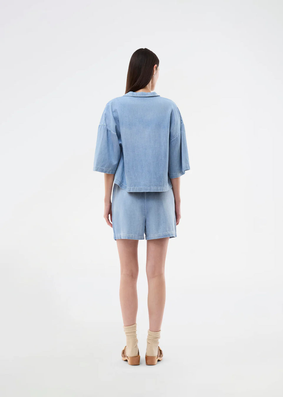 Modstrom Alvar Shorts Lichtblauw Dames