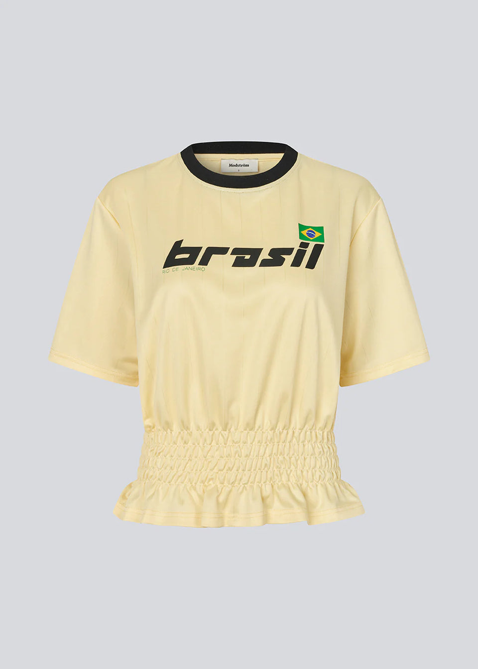 Modstrom Ansgar T-shirt Lichtgeel Dames