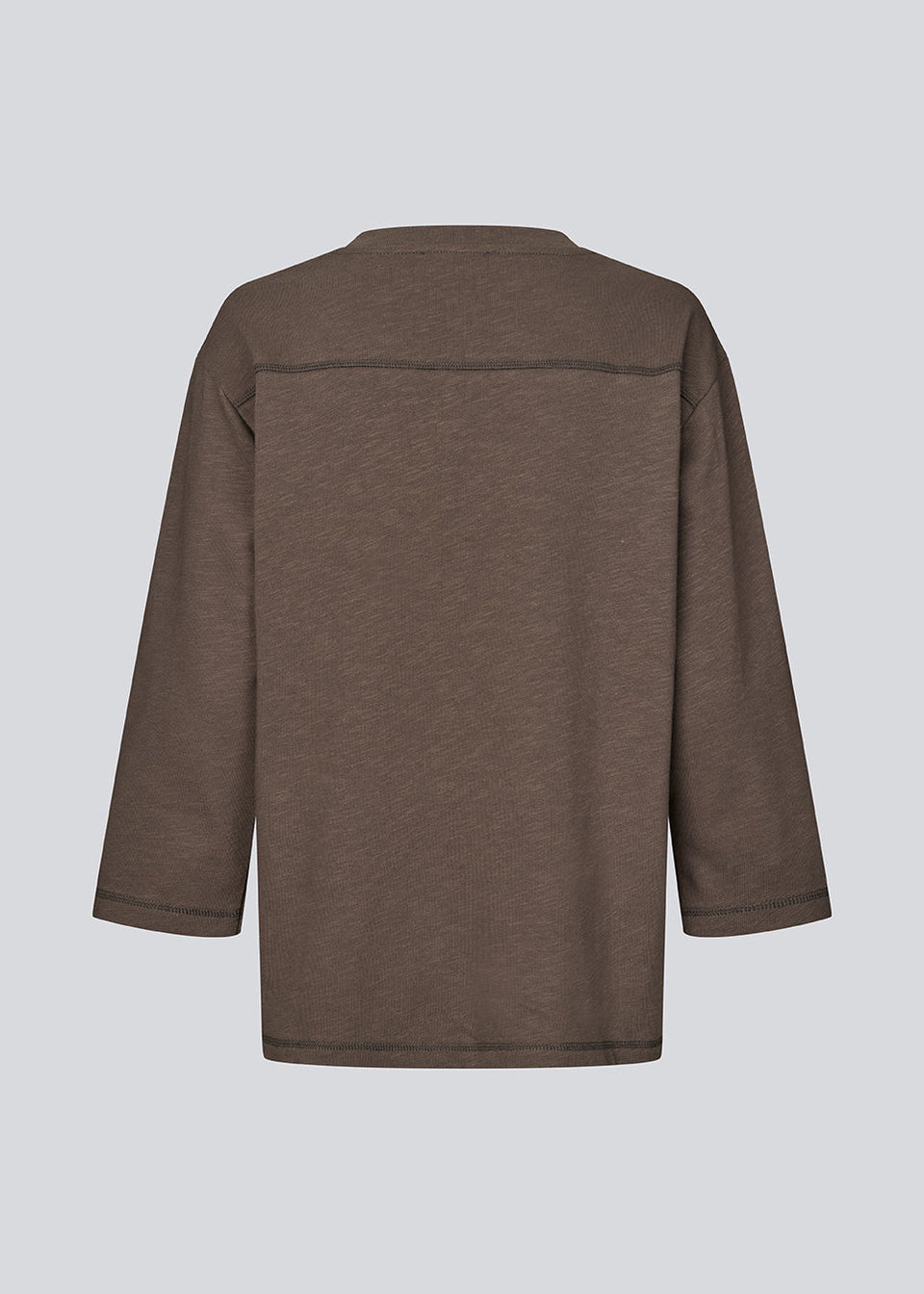 Modstrom Bamboo T-shirt Donkerbruin Dames