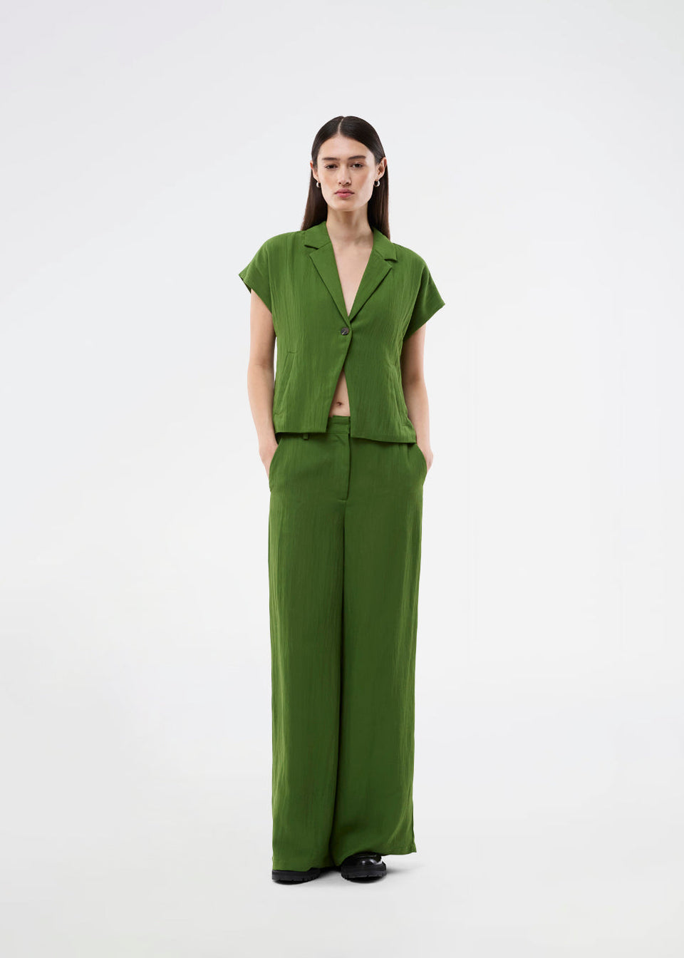 Modstrom Benitta Pants Groen Dames