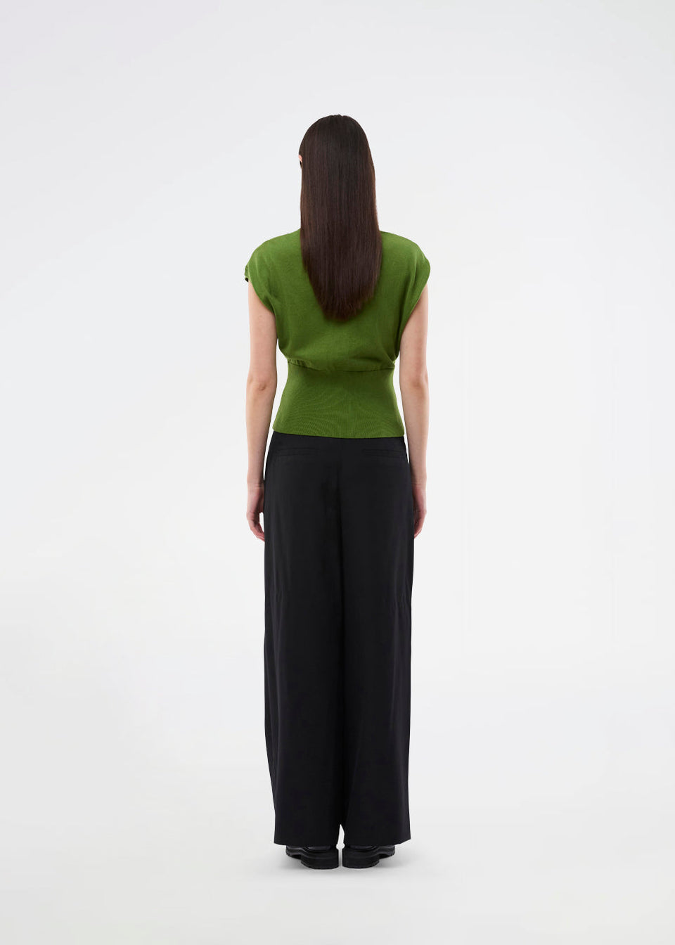 Modstrom Bernadette Vest Groen Dames