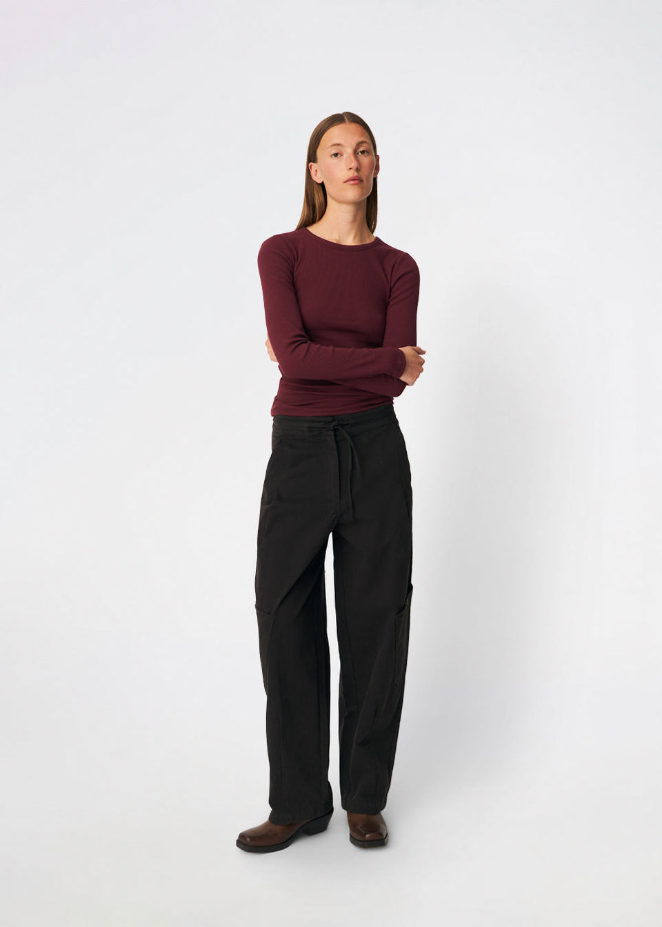 Modstrom Cliff Pants Zwart Dames