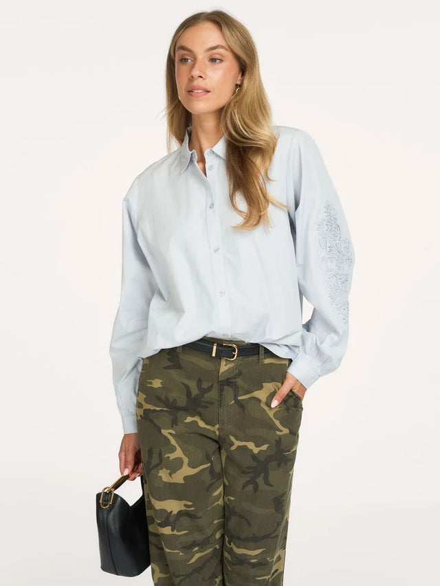 Modstrom Columbus Shirt Lichtblauw Dames