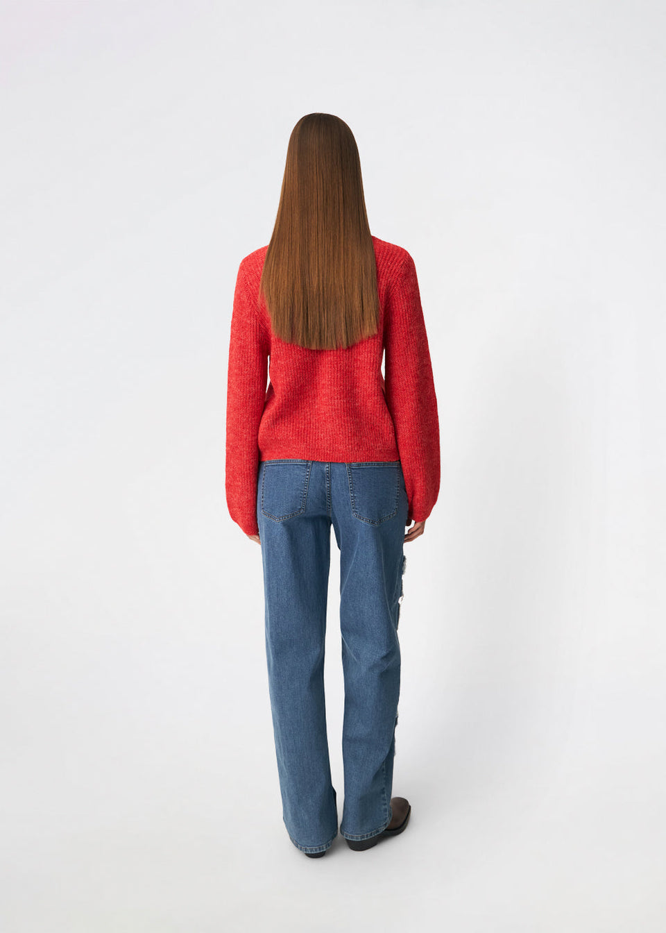 Modstrom Cris Cardigan Rood Dames