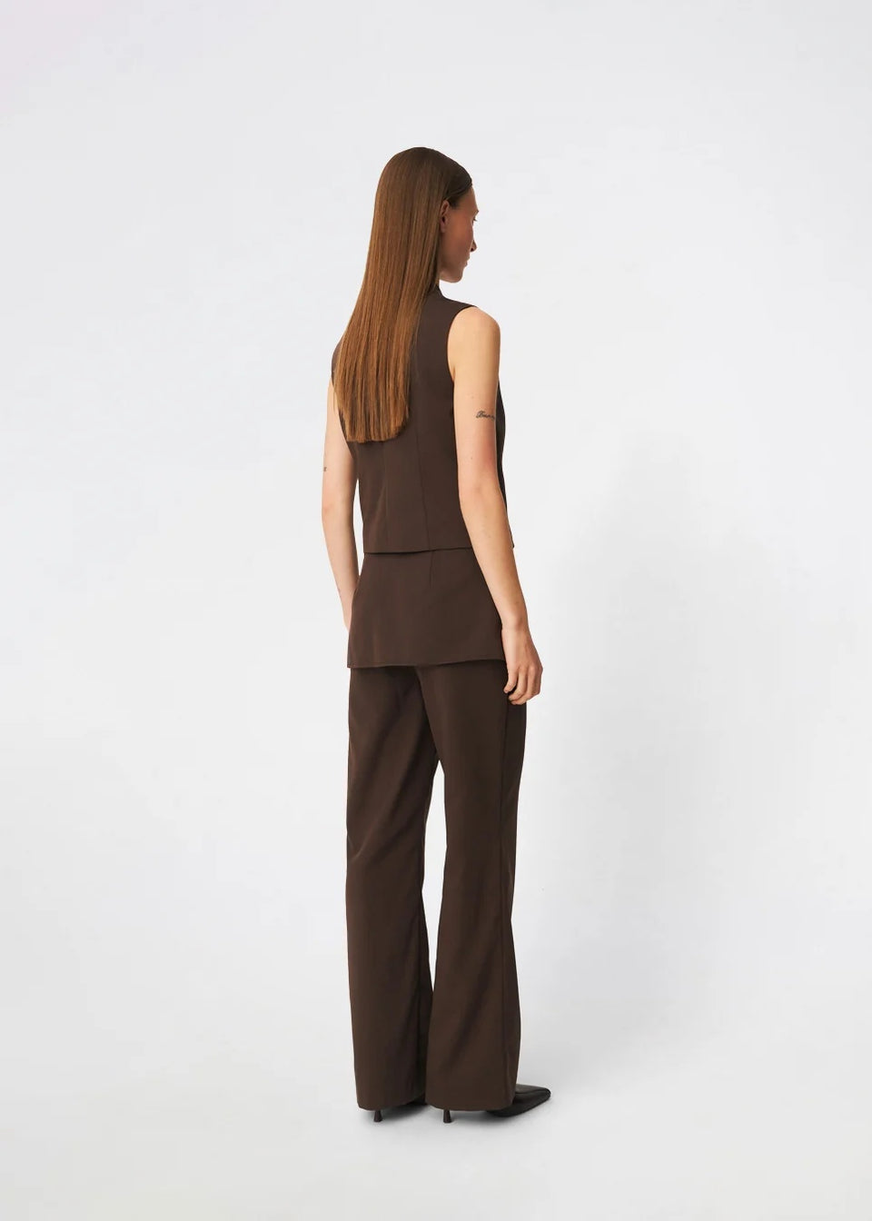 Modstrom Dodo Pants Donkerbruin Dames