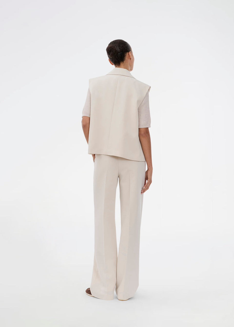 Modstrom Gale Vest Wit Dames